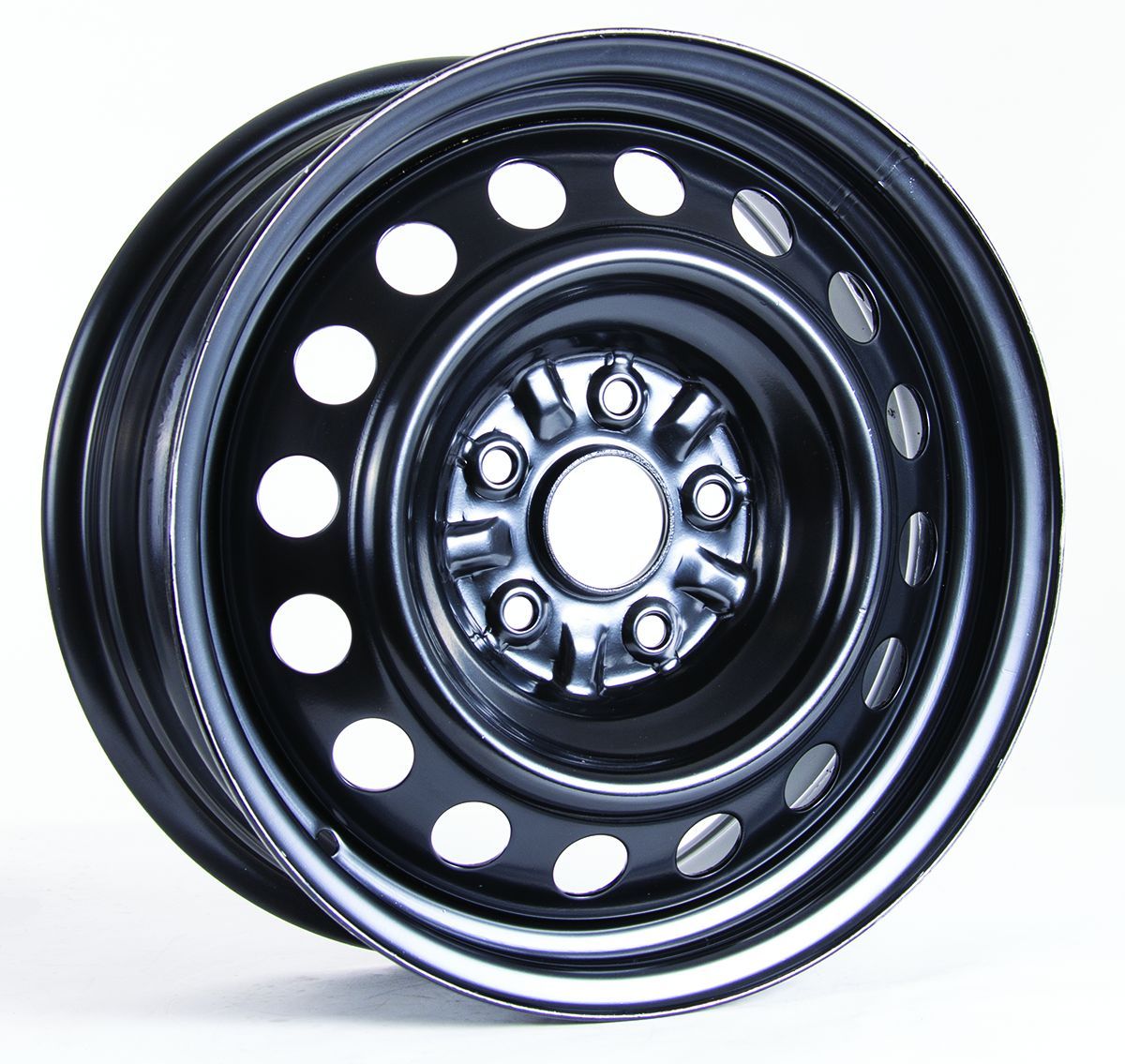 C-WHEELS - ST - STEEL WHEEL - 16X6.5 - BLACK