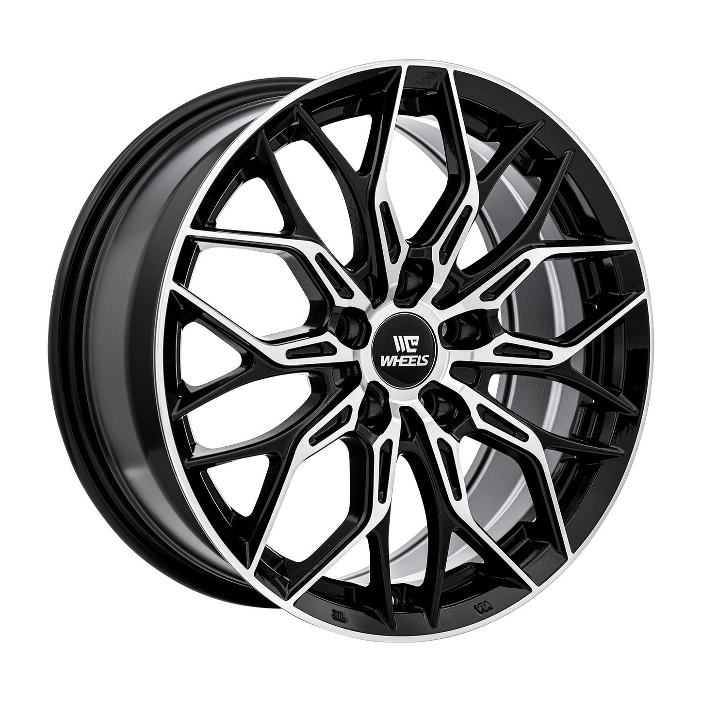 C-WHEELS - COMET - 18X8 - GLOSS BLACK MACHINED
