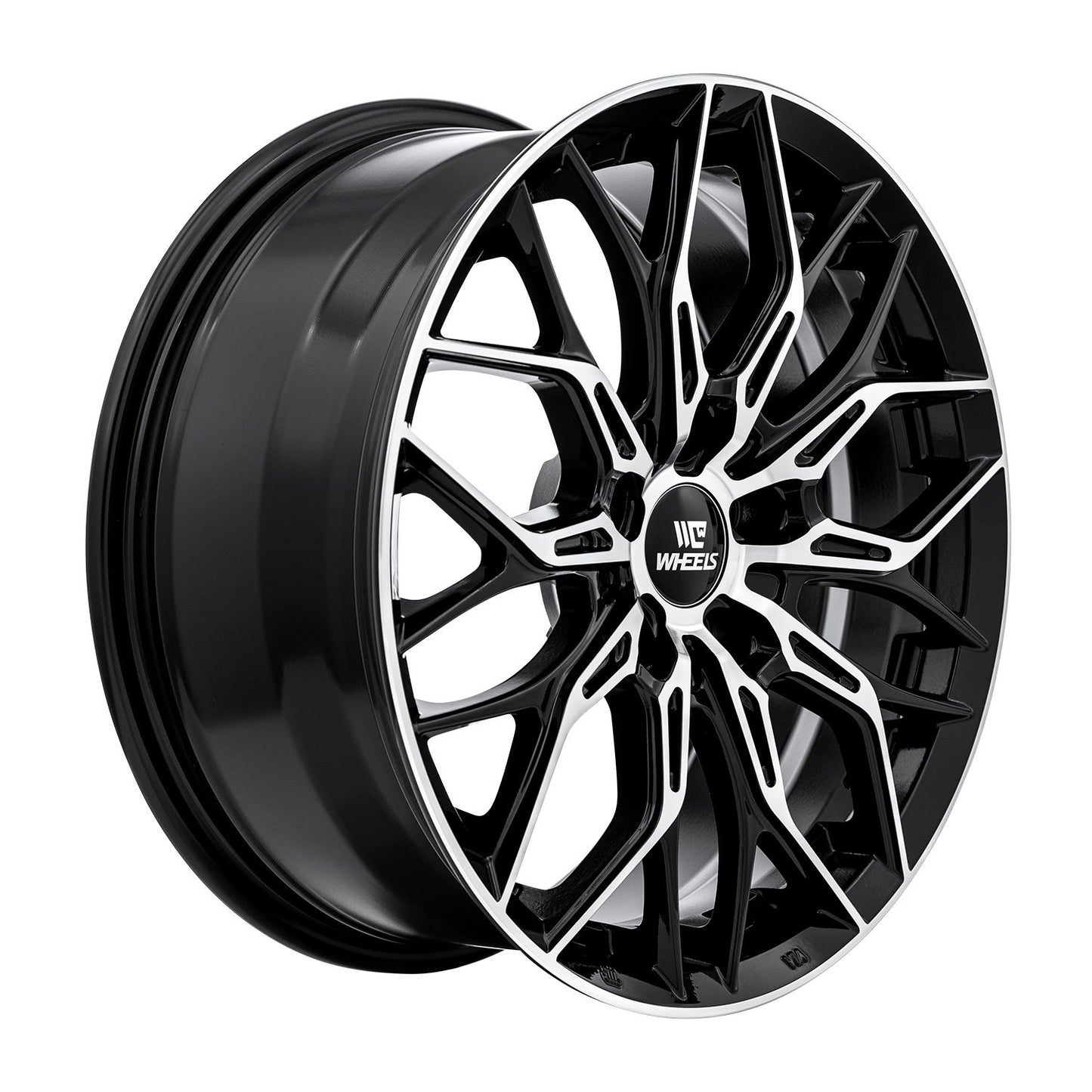 C-WHEELS - COMET - 16X7 - GLOSS BLACK MACHINED