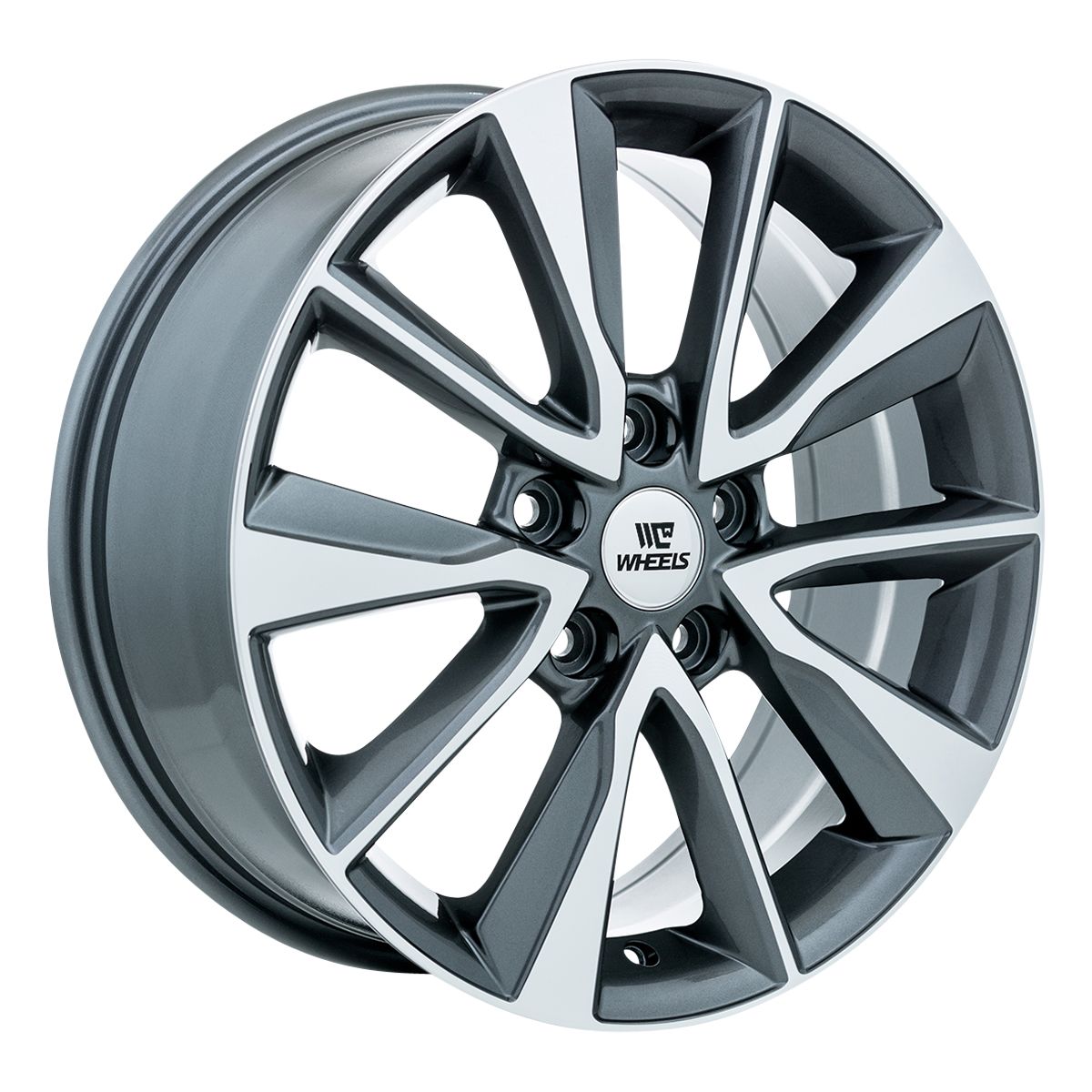 C-WHEELS - OE INSPIRED - HY-1 - 17X7 - GUNMETAL MACHINED