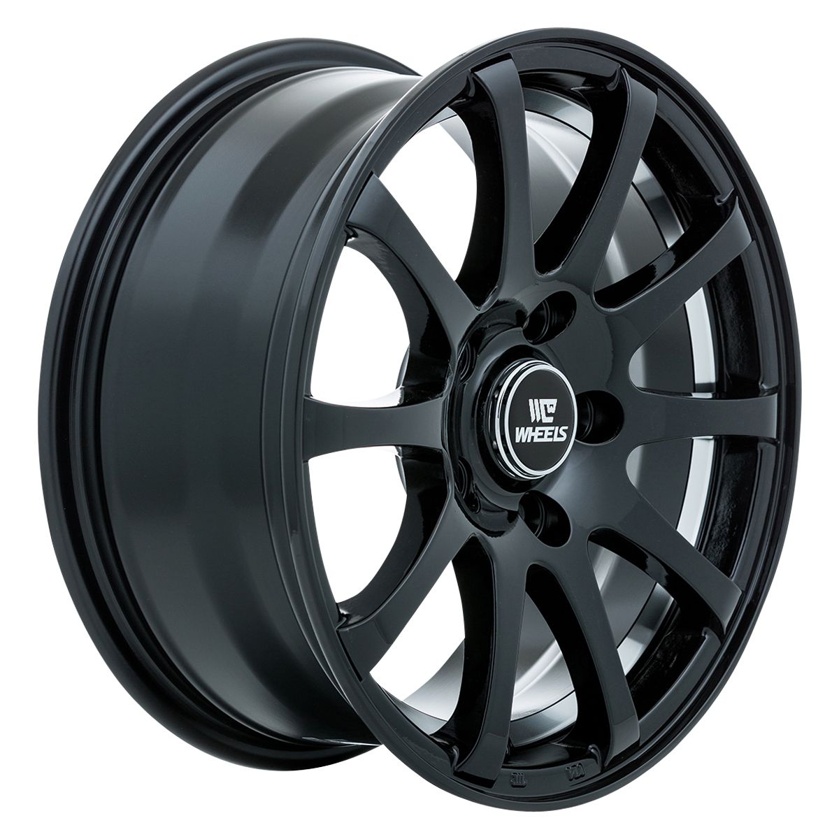 C-WHEELS - LEO - 17X7.5 - GLOSS BLACK