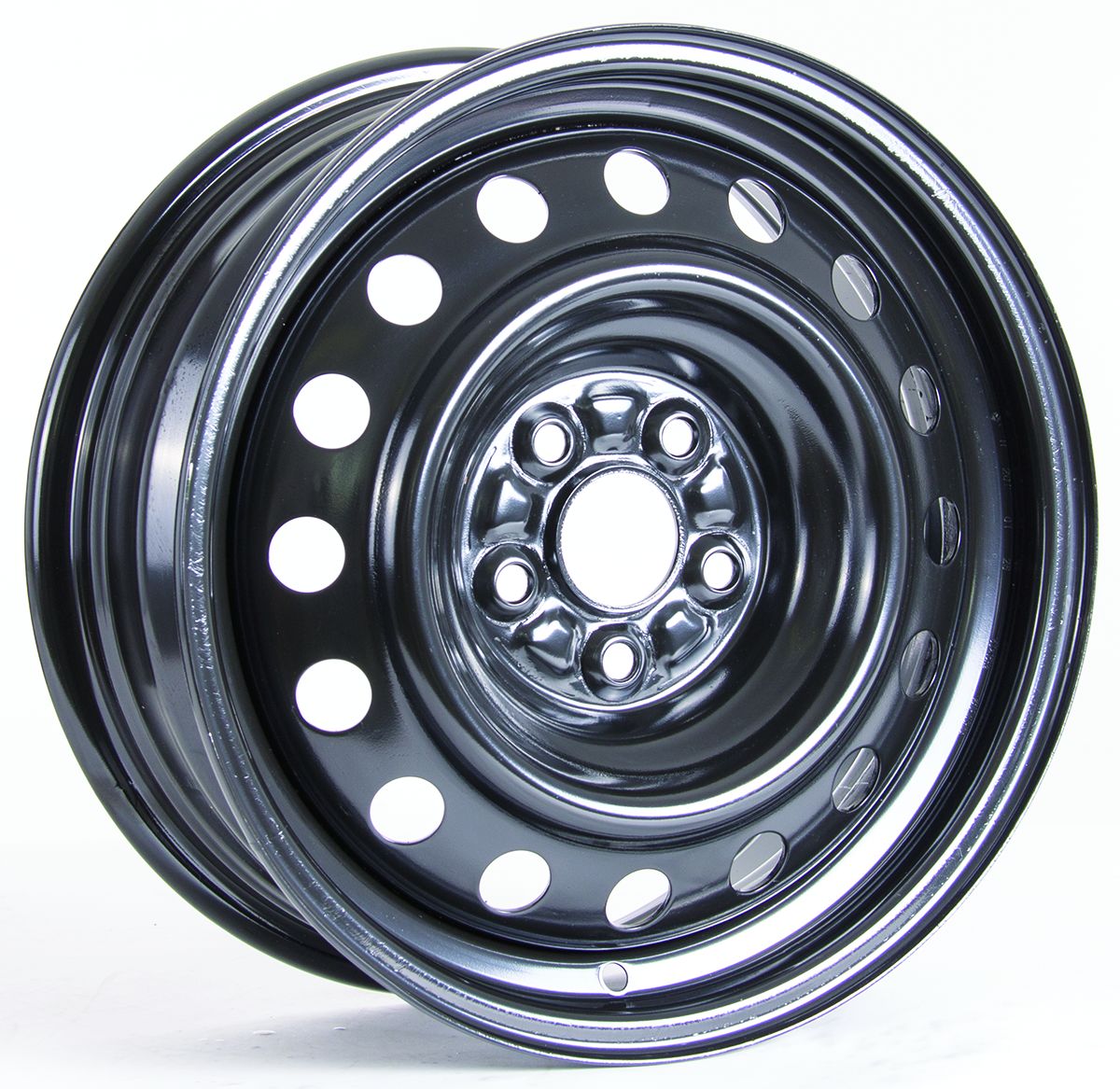 C-WHEELS - ST - STEEL WHEEL - 15X6 - BLACK