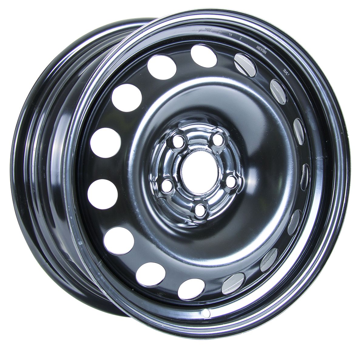C-WHEELS - ST - STEEL WHEEL - 16X6.5 - BLACK
