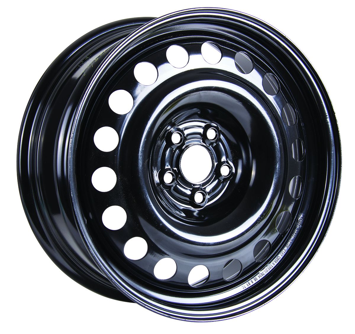 C-WHEELS - ST - STEEL WHEEL - 17X7 - BLACK