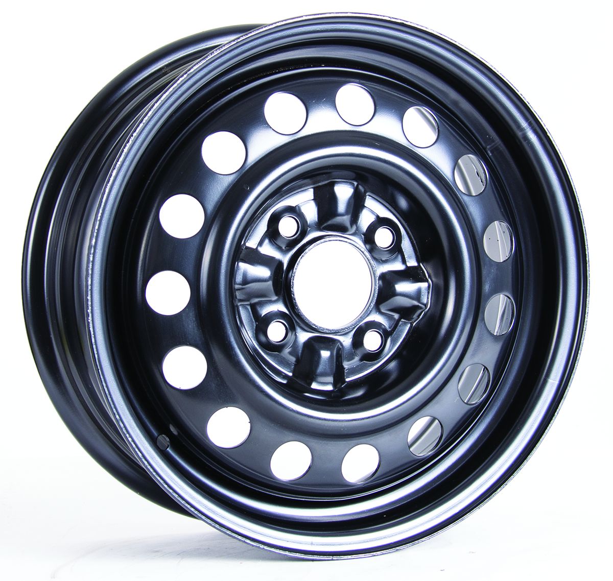 C-WHEELS - ST - STEEL WHEEL - 15X6 - BLACK