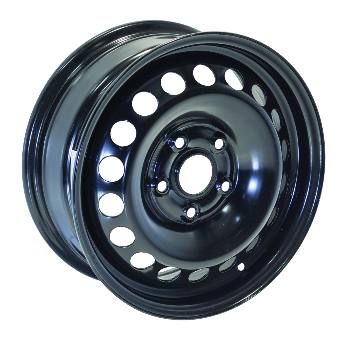 C-WHEELS - ST - STEEL WHEEL - 15X6 - BLACK