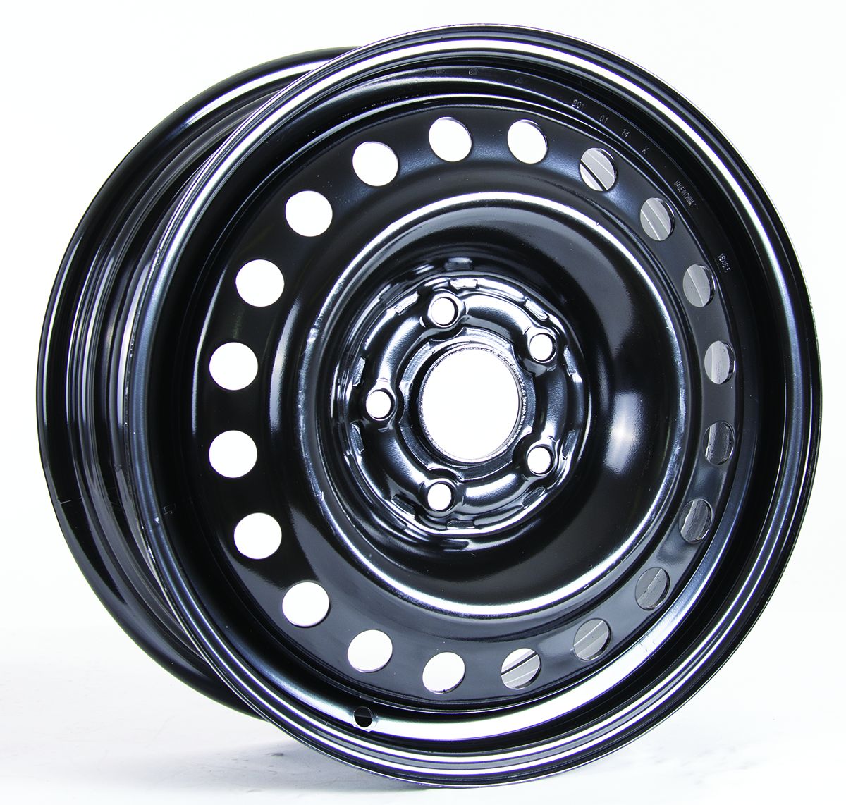 C-WHEELS - ST - STEEL WHEEL - 16X6.5 - BLACK