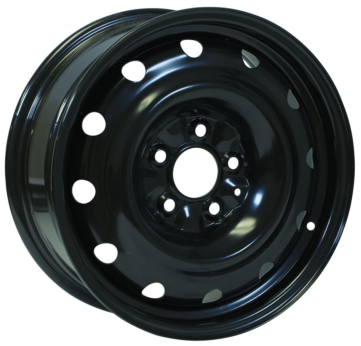 C-WHEELS - ST - STEEL WHEEL - 16X6.5 - BLACK