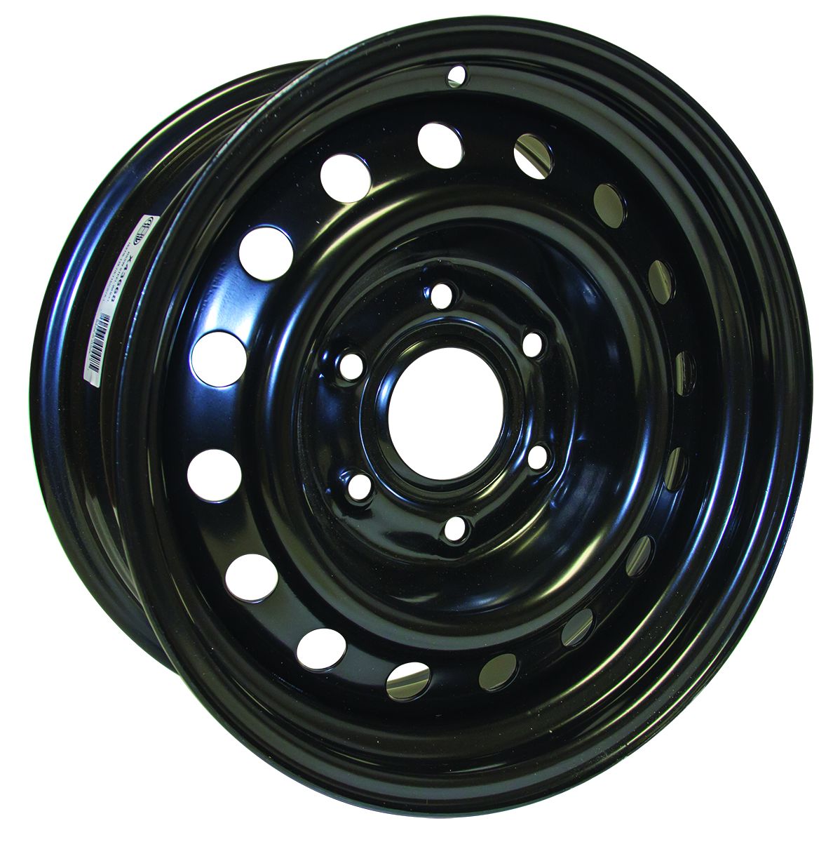 C-WHEELS - ST - STEEL WHEEL - 16X7 - BLACK