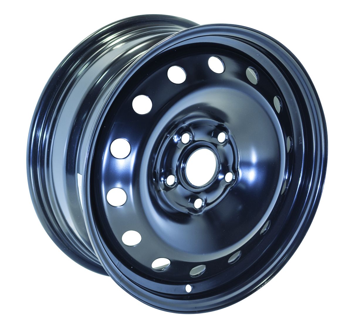 C-WHEELS - ST - STEEL WHEEL - 16X6.5 - BLACK