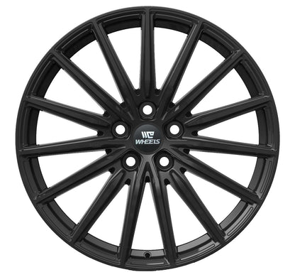 C-WHEELS - CW - ALPINE - 17X7 - GLOSS BLACK
