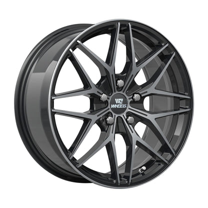 C-WHEELS - APOLLO - 16X7 - GLOSS BLACK MACHINED
