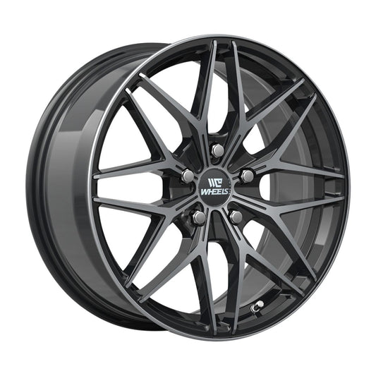 C-WHEELS - CW - APOLLO - 17X7.5 - GLOSS BLACK MACHINED