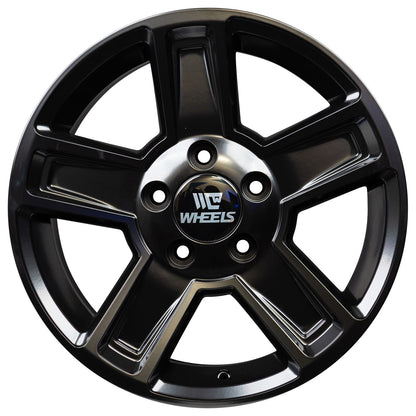C-WHEELS - CW06 - 17X8 - SATIN BLACK