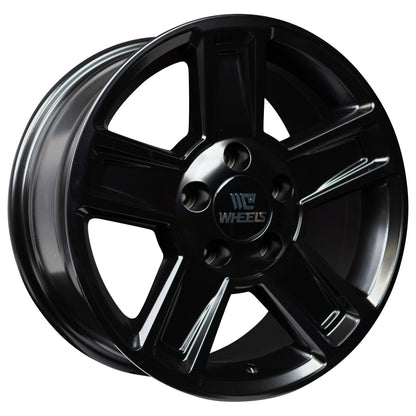 C-WHEELS - CW06 - 17X8 - SATIN BLACK