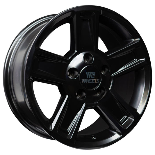 C-WHEELS - CW06 - 18X8 - SATIN BLACK