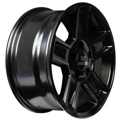 C-WHEELS - CW06 - 17X8 - SATIN BLACK