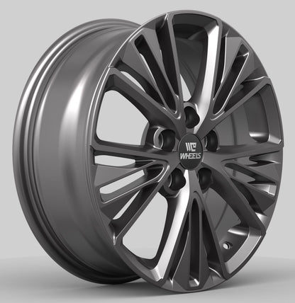 C-WHEELS - OE INSPIRED - CWTY08 - 17X6.5 - GLOSS BLACK