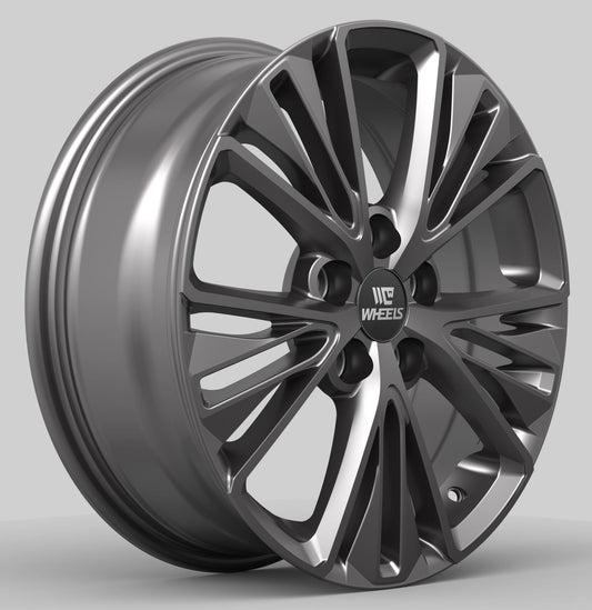 C-WHEELS - OE INSPIRED - CWTY08 - 17X6.5 - GLOSS BLACK