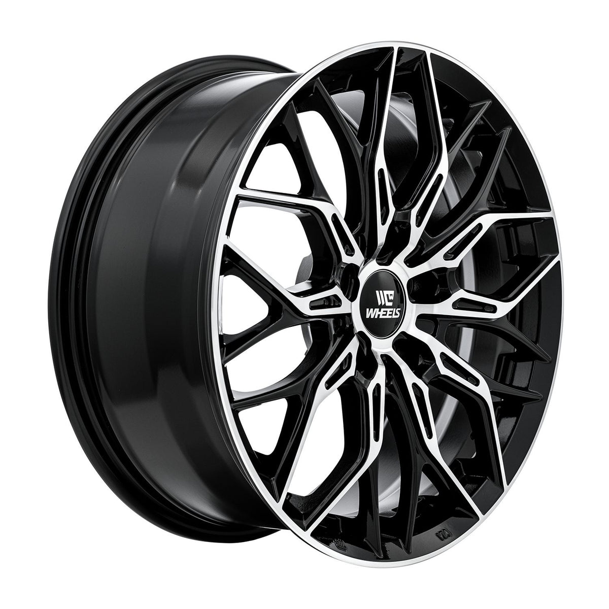 C-WHEELS - CW - COMET - 17X7.5 - GLOSS BLACK MACHINED