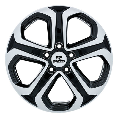 C-WHEELS - OE INSPIRED - HD-1 - 17X7 - BLACK MACHINED