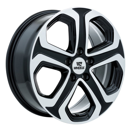 C-WHEELS - OE INSPIRED - HD-1 - 18X8 - BLACK MACHINED
