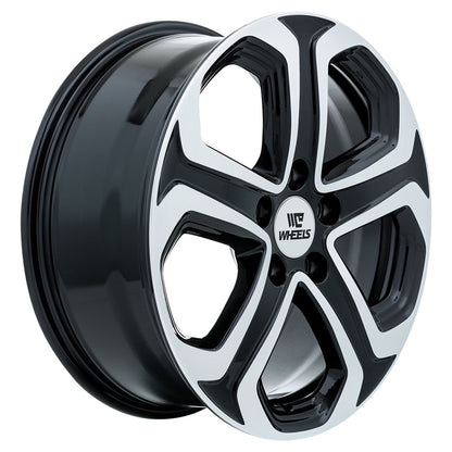 C-WHEELS - OE INSPIRED - HD-1 - 17X7 - BLACK MACHINED