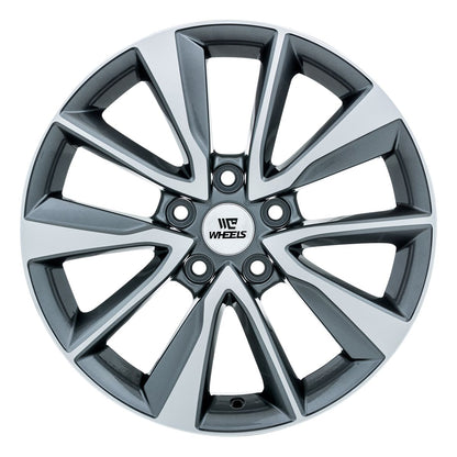 C-WHEELS - OE INSPIRED - HY-1 - 17X7 - GUNMETAL MACHINED