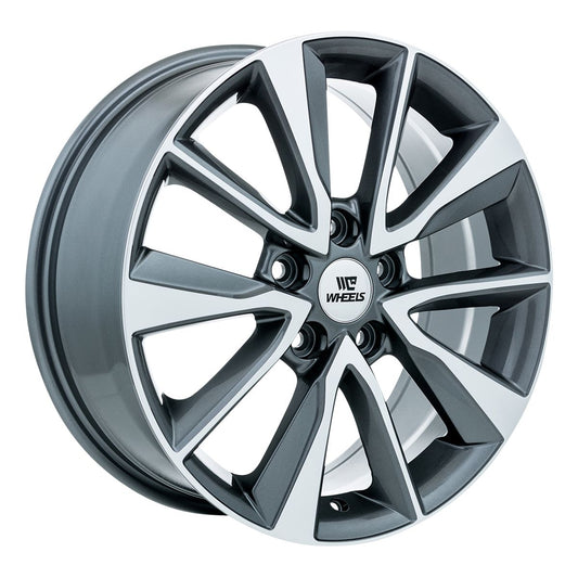 C-WHEELS - OE INSPIRED - HY-1 - 18X8 - GUNMETAL MACHINED