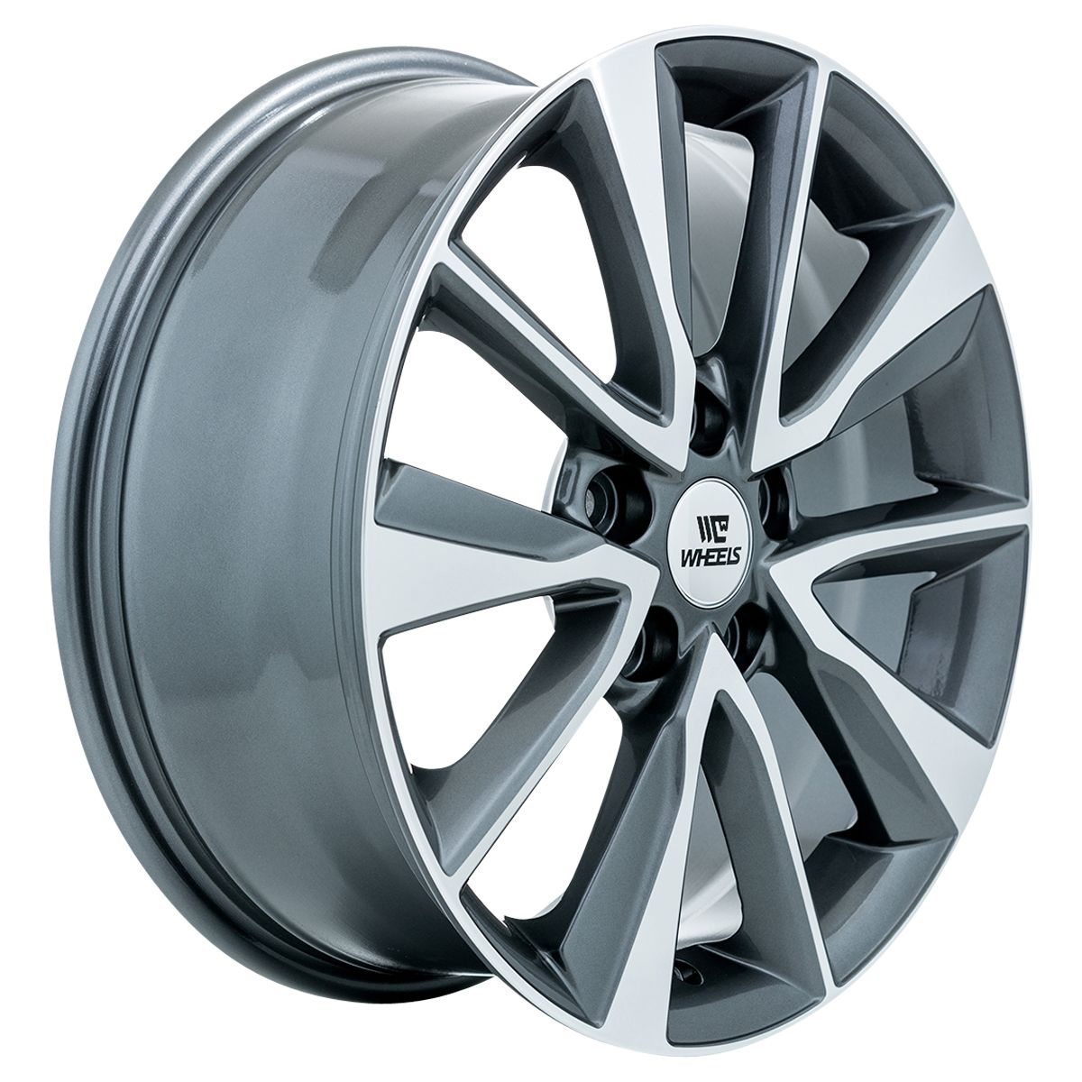 C-WHEELS - OE INSPIRED - HY-1 - 19X8 - GUNMETAL MACHINED