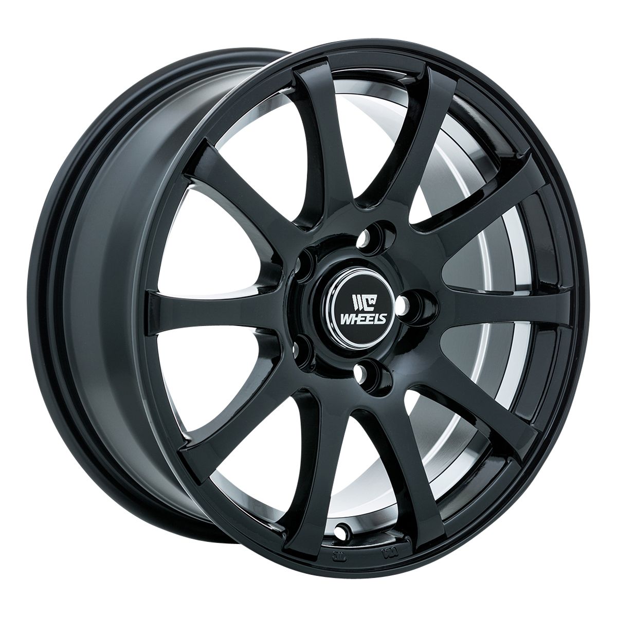 C-WHEELS - CW - LEO - 18X8 - GLOSS BLACK