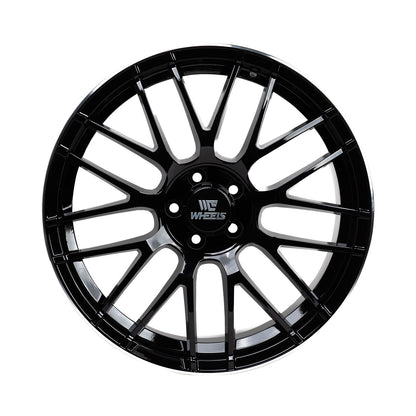 C-WHEELS - OE INSPIRED - MB-2 - 20X8.5 - GLOSS BLACK WITH MACHINED LIP