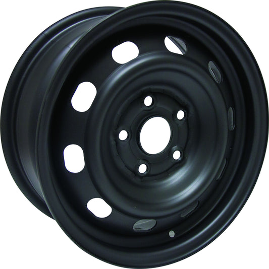 C-WHEELS - ST - STEEL WHEEL - 15X6.5 - BLACK