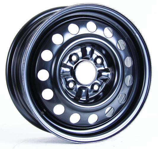 C-WHEELS - ST - STEEL WHEEL - 15X6 - BLACK
