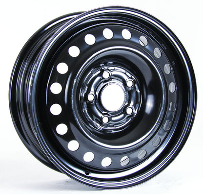 C-WHEELS - ST - STEEL WHEEL - 16X6.5 - BLACK